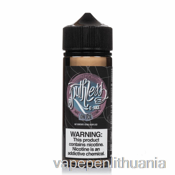 Lush On Ice - Negailestingi Garai - 120ml 3mg Vape Skystis